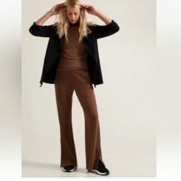 Athleta Venice Flare Pants Mahogany Stretch 3X - Picture 2 of 10